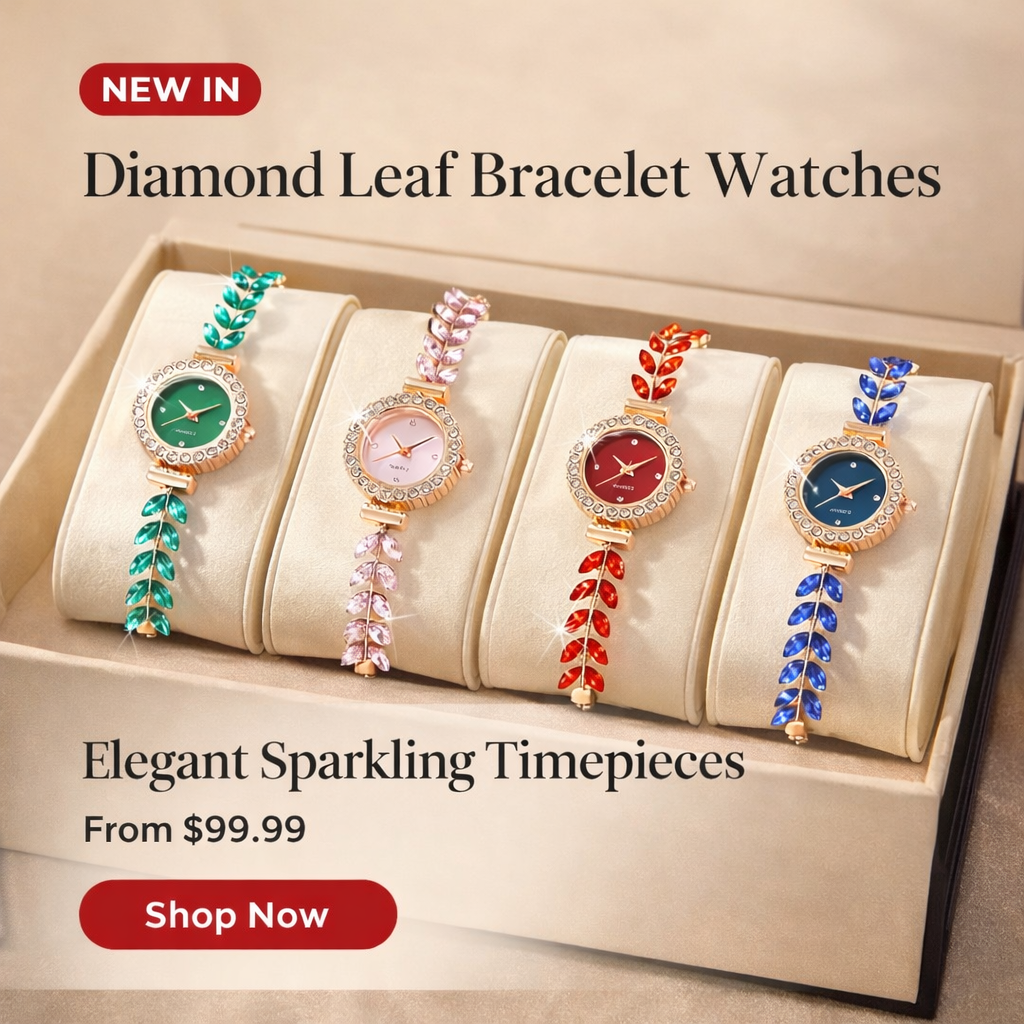 (Kopie) •	Pretty Rhinestone Girls Watch Set (7 PCS)