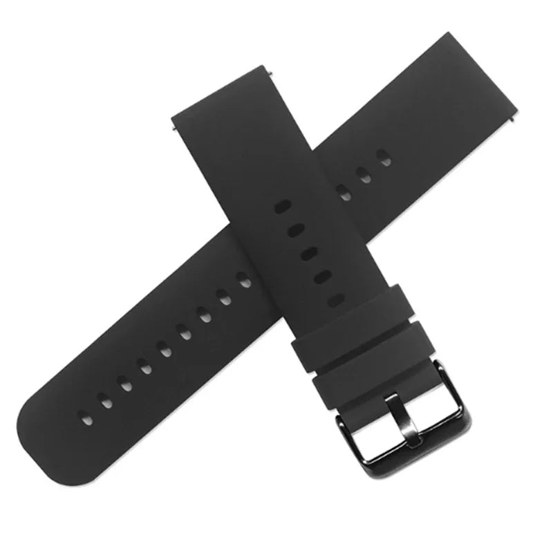 “20/22MM Silicone Watch Strap – Universal Band for P22 & Smartwatches”