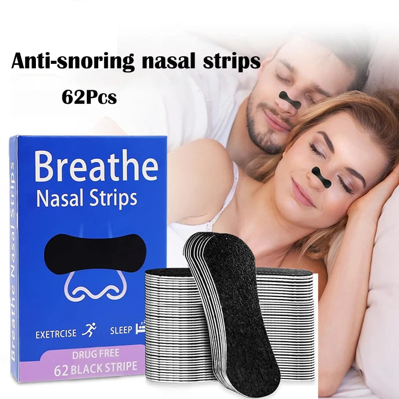 SilentSleep™ Anti-Snoring Nasal Strips (62 / 186 PCS)