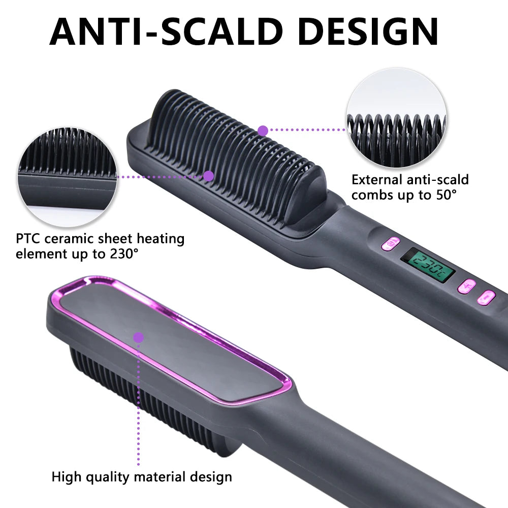 PureSilk Ion Straightener Comb