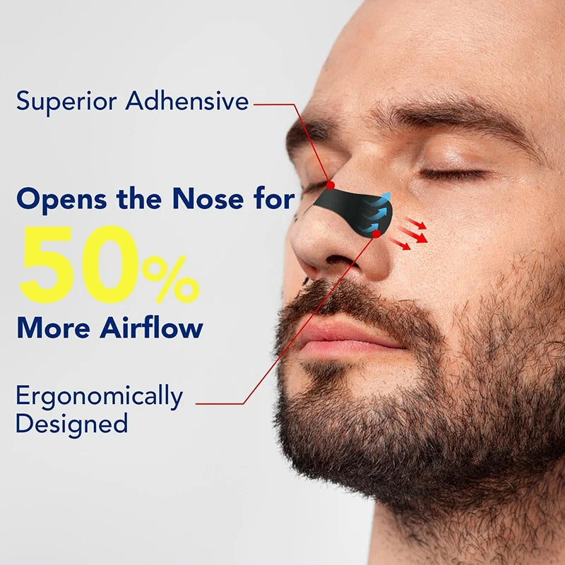 SilentSleep™ Anti-Snoring Nasal Strips (62 / 186 PCS)
