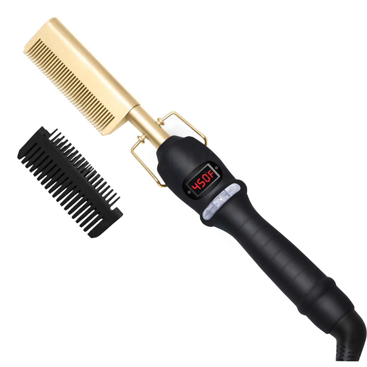 LuxeHeat Hair Straightening Comb