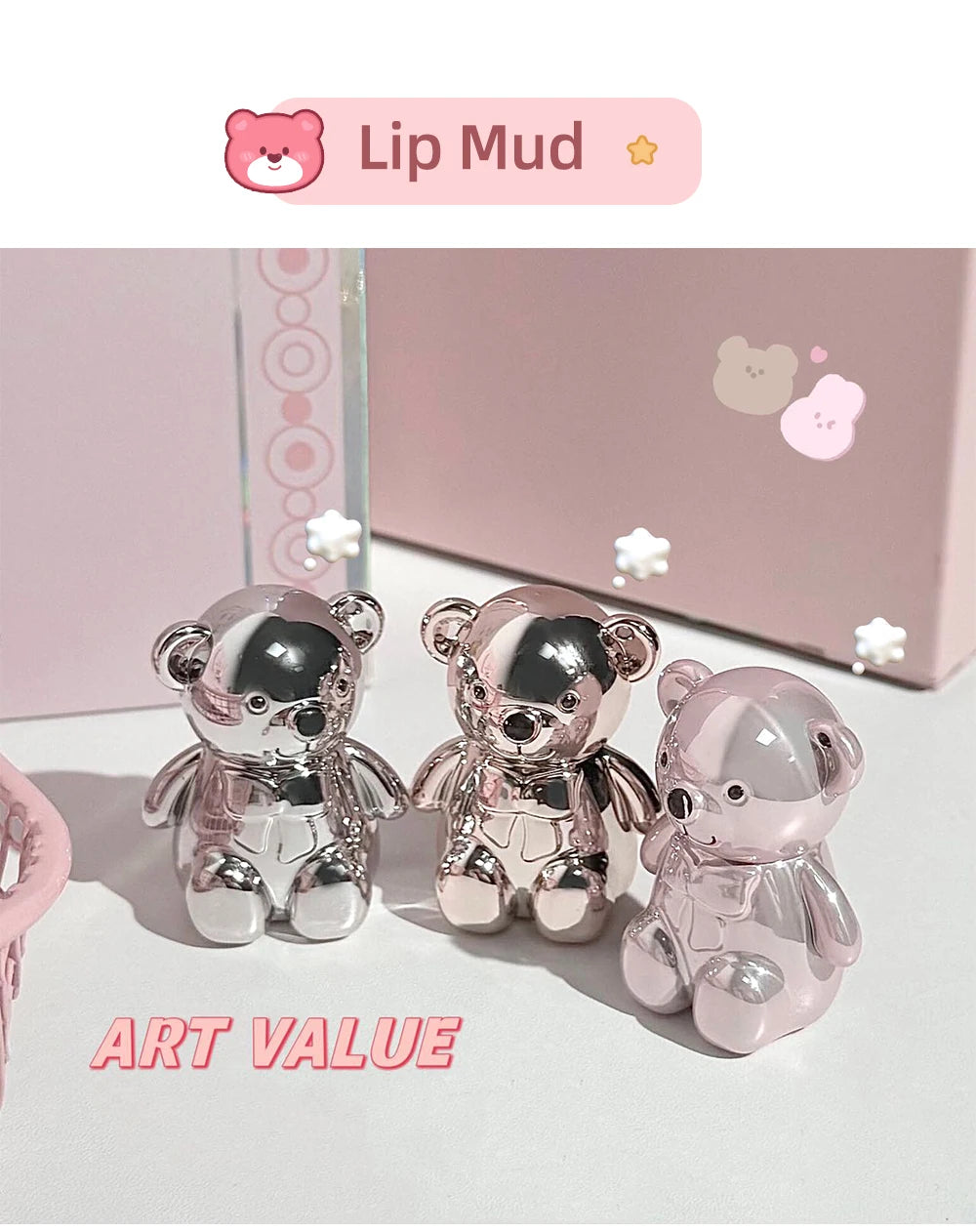 ART VALUE 7-Piece Complete Makeup Set with Matte Lips, Eyeshadow Palette & Necklace Gift