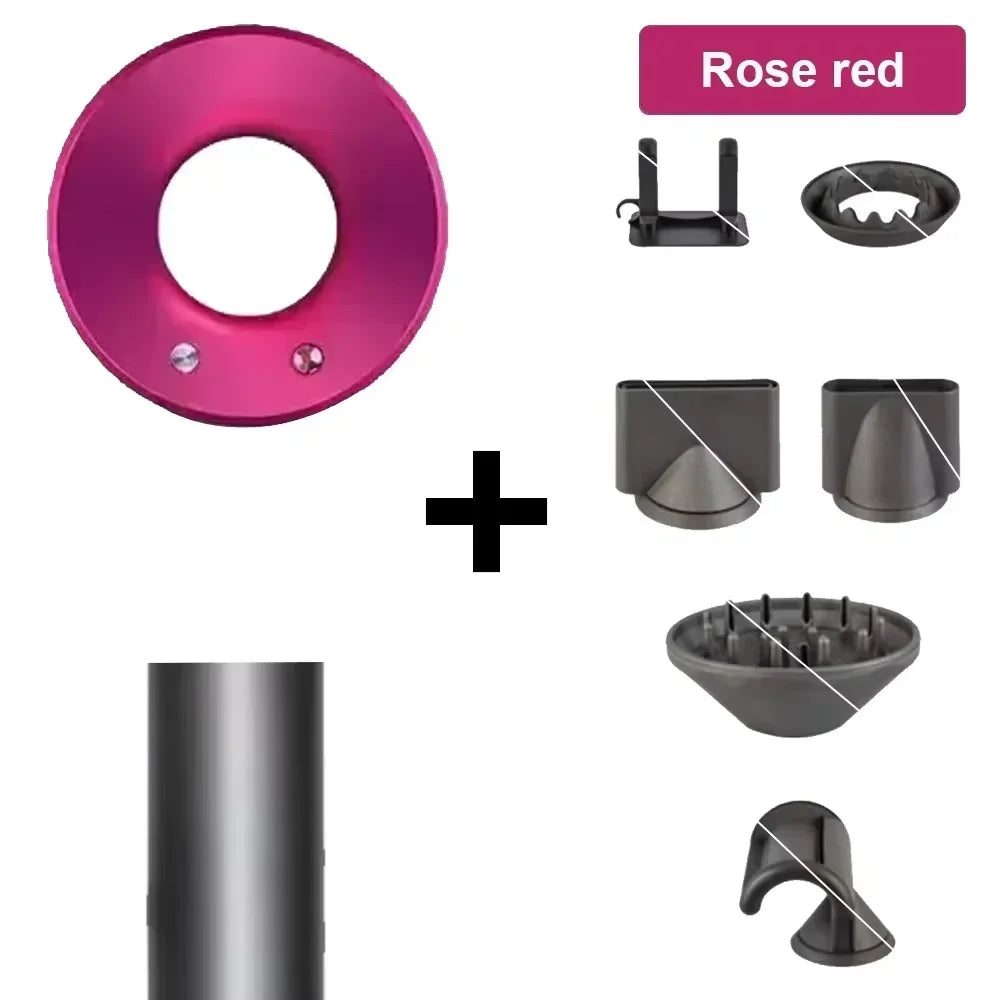 Professional Leafless Hair Dryer Portable Electric Hair Dryer Negative Ion Attachment Negative Ion Salon Tool Home Travel