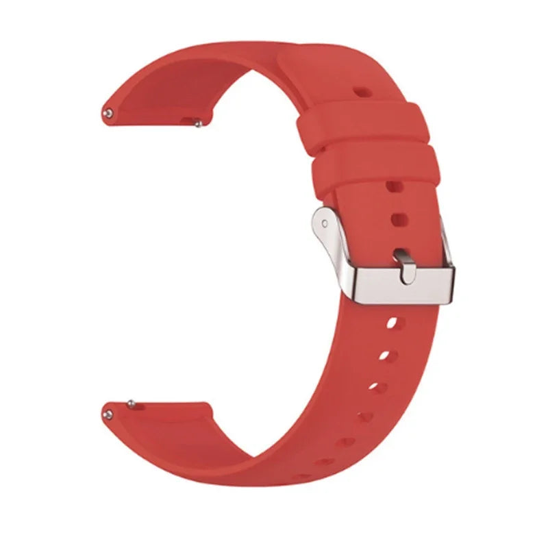 “20/22MM Silicone Watch Strap – Universal Band for P22 & Smartwatches”