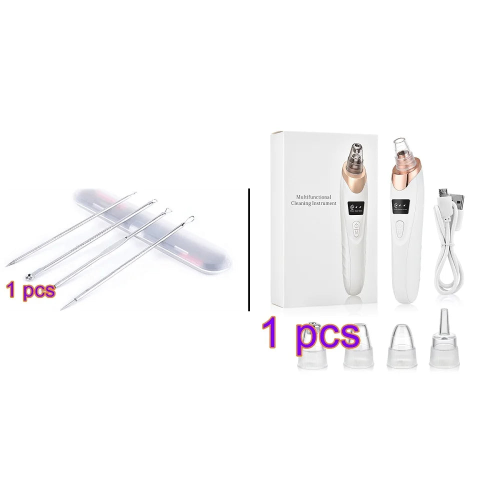 Facial Blackhead Vacuum – Electric Skin Care Pore Cleaner Tool”