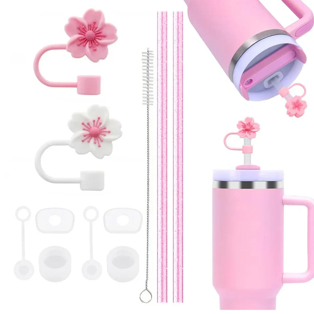 Spill-Proof Stanley Straw Set