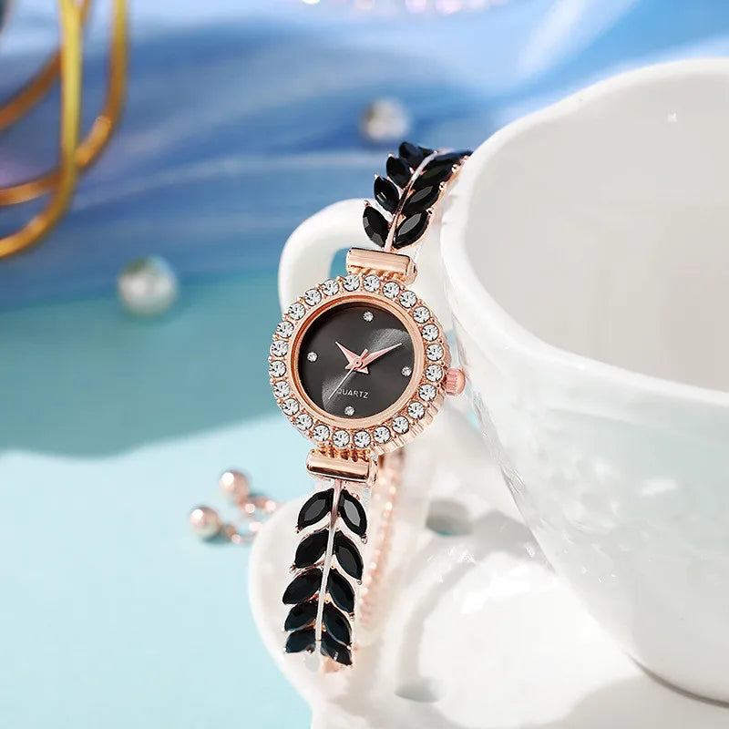 (Kopie) •	Pretty Rhinestone Girls Watch Set (7 PCS)