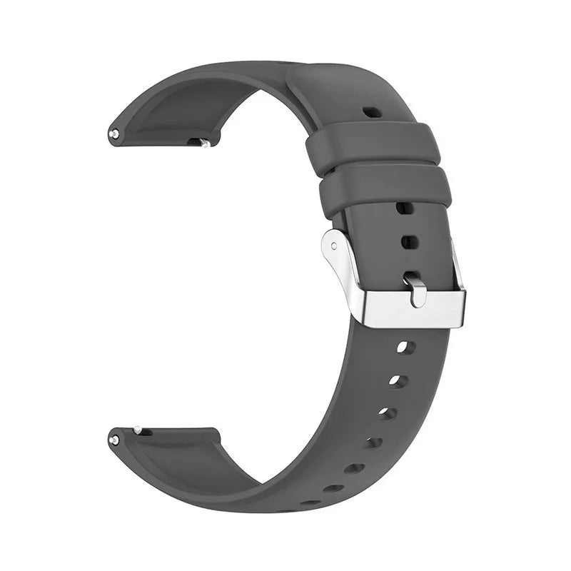 “20/22MM Silicone Watch Strap – Universal Band for P22 & Smartwatches”