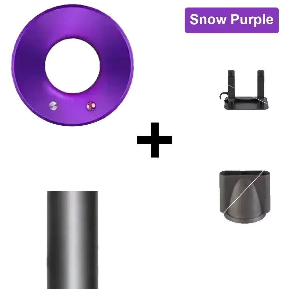 Professional Leafless Hair Dryer Portable Electric Hair Dryer Negative Ion Attachment Negative Ion Salon Tool Home Travel