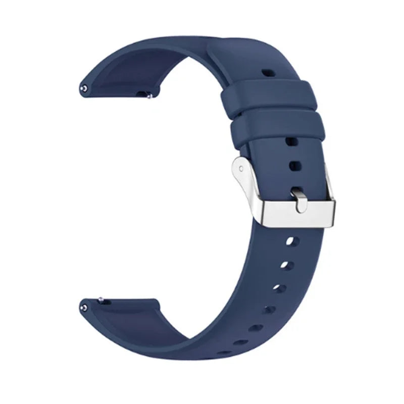 “20/22MM Silicone Watch Strap – Universal Band for P22 & Smartwatches”