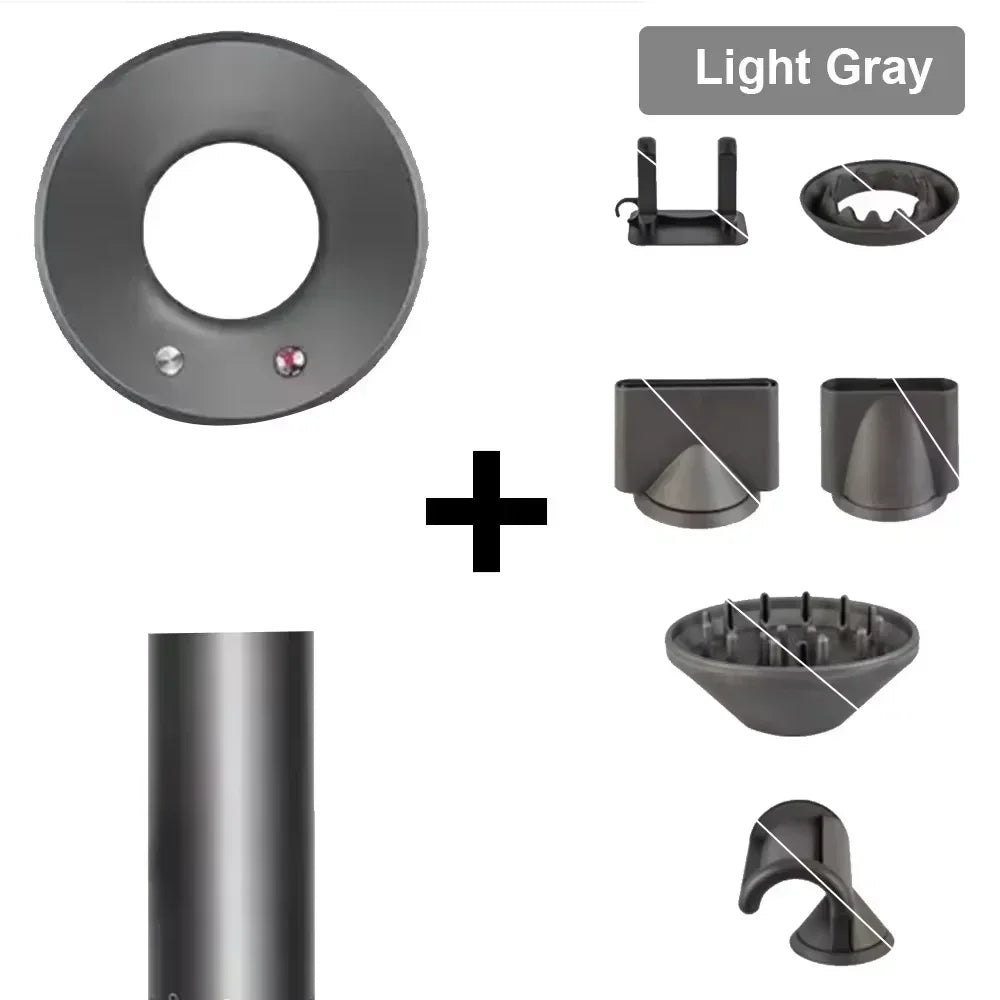 Professional Leafless Hair Dryer Portable Electric Hair Dryer Negative Ion Attachment Negative Ion Salon Tool Home Travel