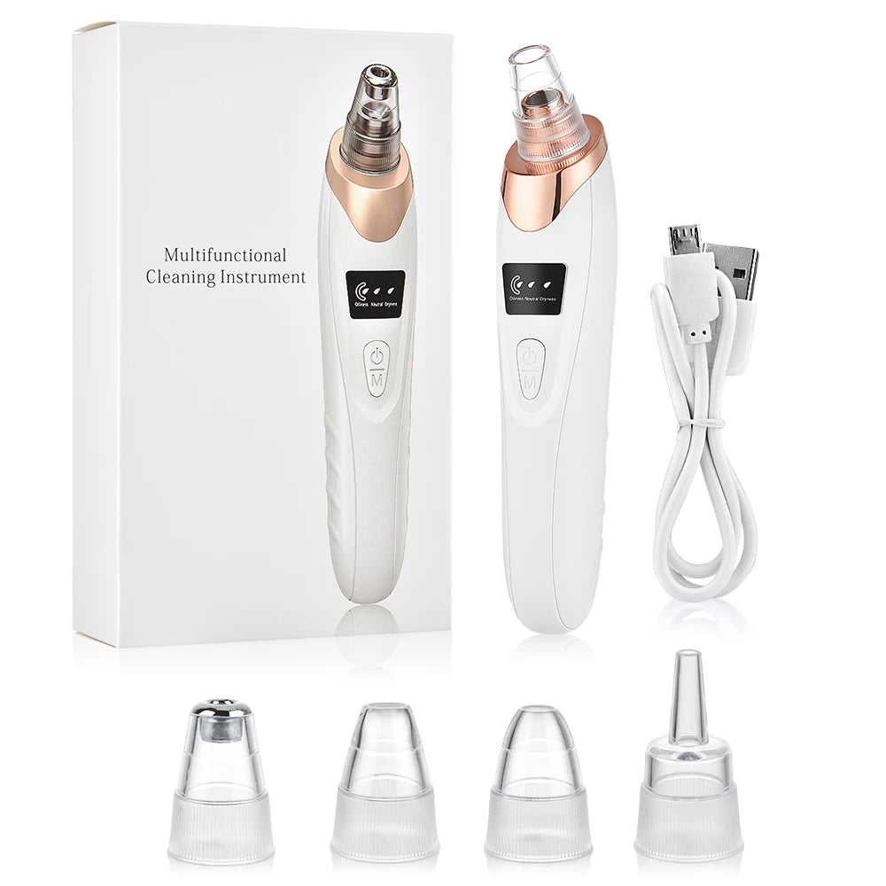 Facial Blackhead Vacuum – Electric Skin Care Pore Cleaner Tool”